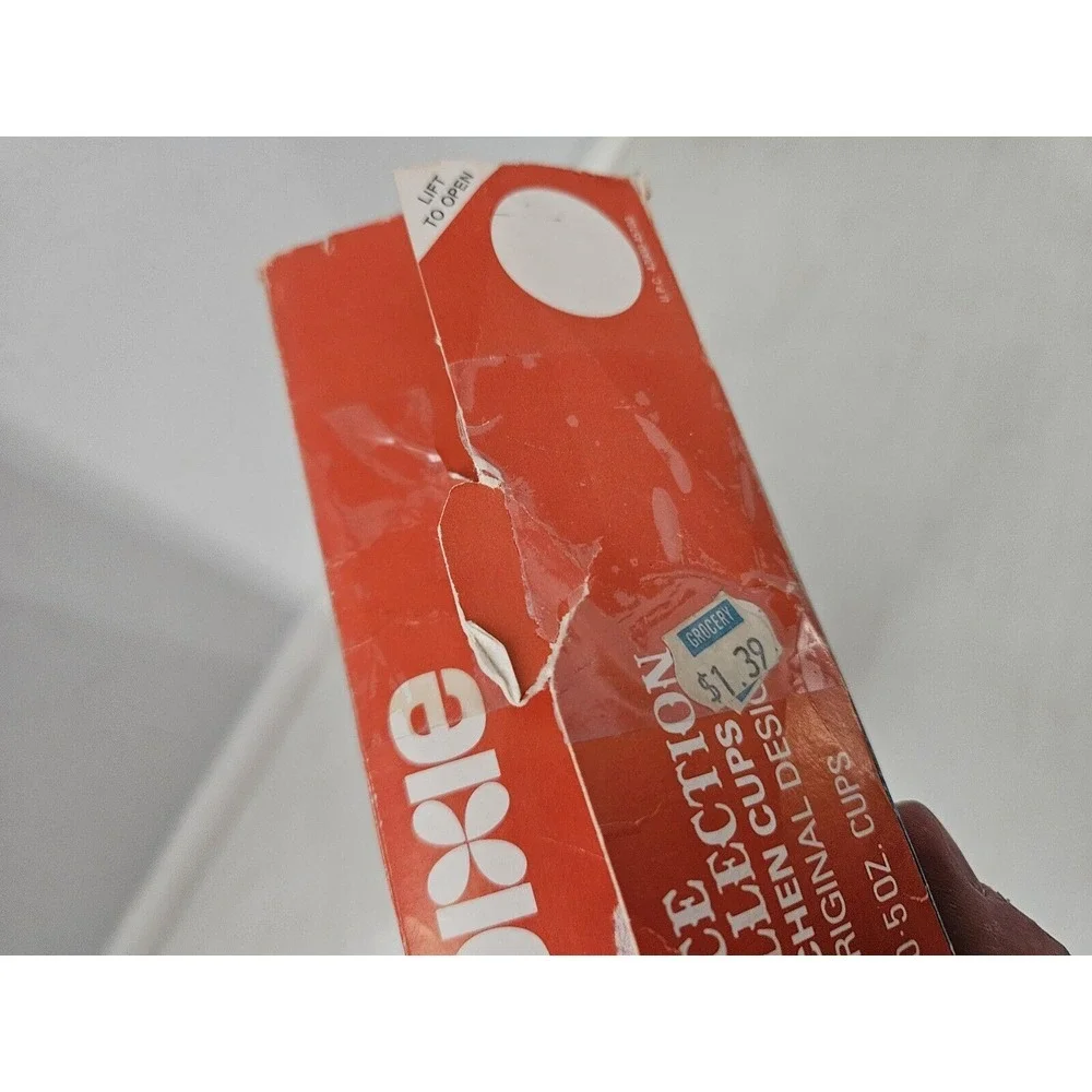 Vintage Dixie Cups Spice Collection 99Ct 5oz Old Stock/Open Box 1986 *READ*‎